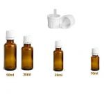 flacon din sticla 20ml cu dop picurator