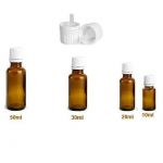 flacon din sticla 30ml cu dop picurator
